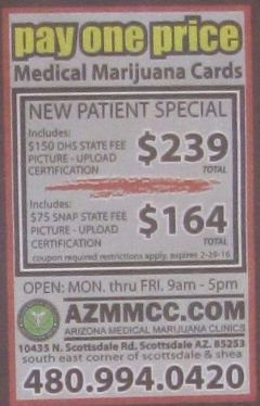 medical marijuana ads Phoenix New Times April 14, 2016