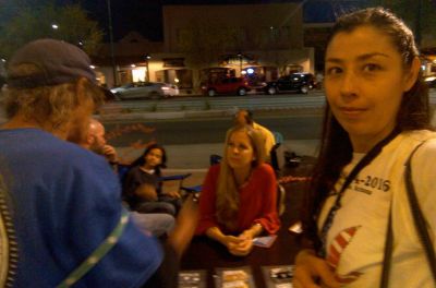 Mesa 2nd Fridays - Downtown Mesa - Collecting signatures to legalize marijuana on Main Street during Second Fridays