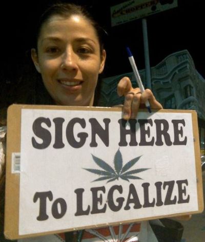 Mesa 2nd Fridays - Downtown Mesa - Collecting signatures to legalize marijuana on Main Street during Second Fridays