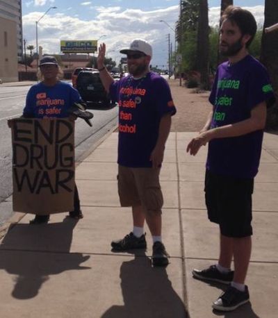 End the "War on Drugs" - Phoenix Global Mairjuana March, May 7, 2016