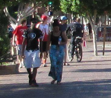 Tempe Bicycle Police routinely violate traffic laws on Mill Avenue and illegally ride their bikes on the sidewalk and commit other traffic violations. Tempe Sgt. Chuck Schoville - Tempe government propaganda TV channel Tempe Street Beat StreetBeat - You know why you say I’m right? Because I’ve got a gun and a badge. I’m always right. 