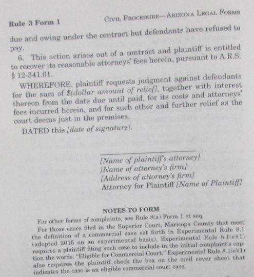 how to file a slander lawsuit in Arizona