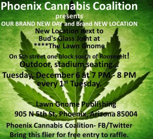 PCC Meeting - Phoenix Cannabis Coalition Dec 2016 Meeting