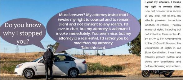 Never talk to the police. Always that the 6th Amendment and demand your lawyer before talking to the police. When the police violate your 6th Amendment rights and refuse to question you with your lawyer, take the 5th Amendment and refuse to answer all police questions.