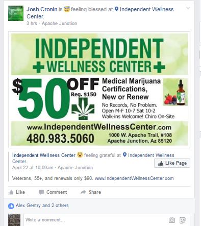 Are the folks at Independant Wellness Center spreading lies about me????